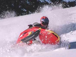 Emocionantes motos de nieve